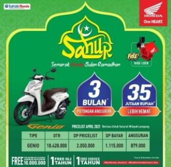 SAHUR !! Semarak Honda Bulan Ramadhan Bersama TDM Sidomulyo